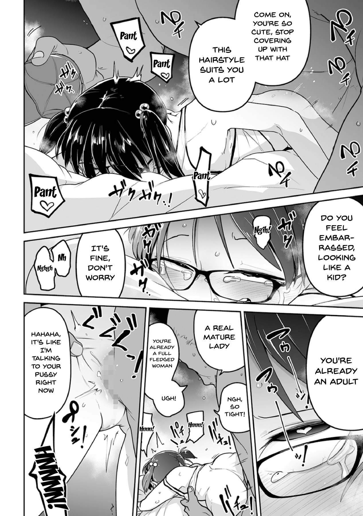 Hentai Manga Comic-The Loli In Glasses' Training Lesson!! ~Force Fucking a Timid Glasses Wearing Loli With My Big Cock~-Chapter 6-22